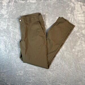 Jack Archer Jetsetter Pants Mens 36x34 Olive Green Polyester Chino Trousers